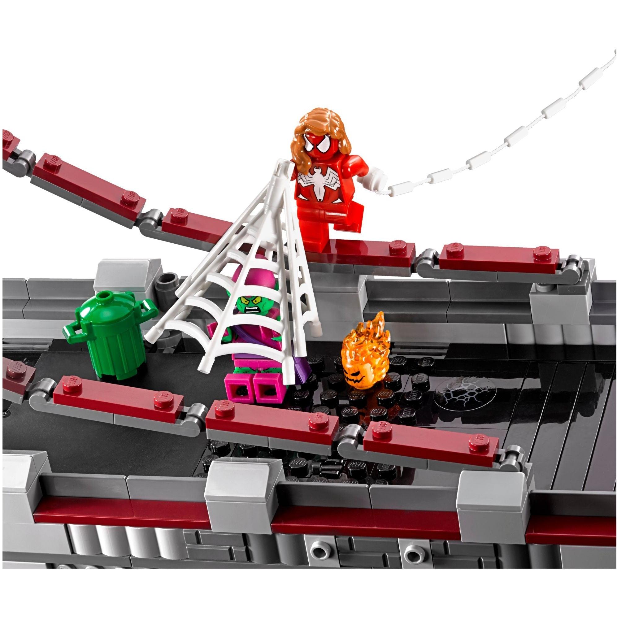 Lego Sets Lego Spiderman Bridge Attack LEGO Spider-Man: Web