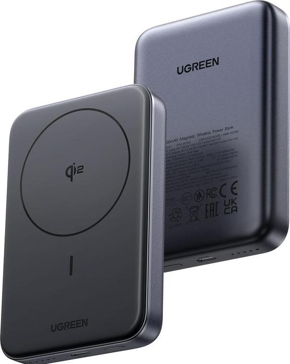 Actual product image Ugreen Magnetic Wireless Power Bank (10000 mAh, 30 W, 37 Wh)