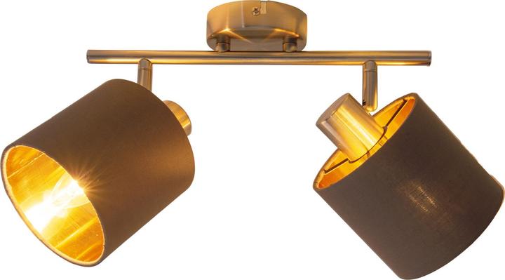 Actual product image Näve 2pcs ceiling lamp spot Maron (E14)