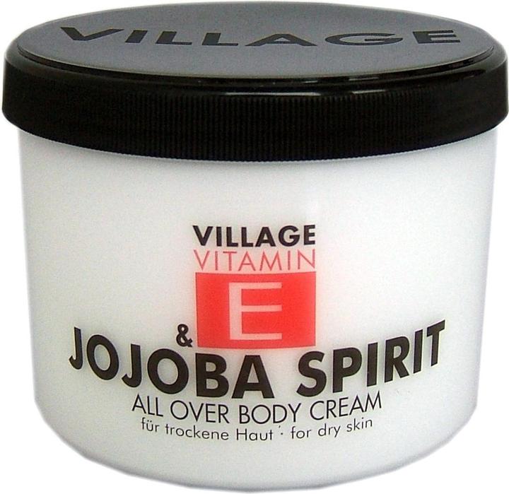 Actual product image Village Vitamin E Jojoba Spirit (Body cream, 500 ml)