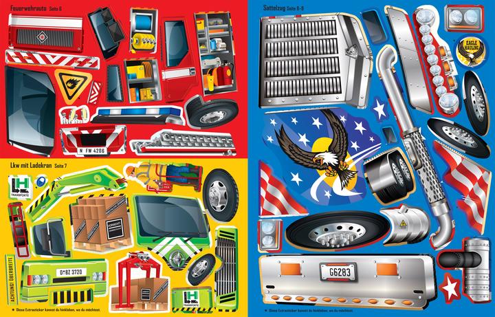 Actual product image Der grosse Stickerspass: Trucks