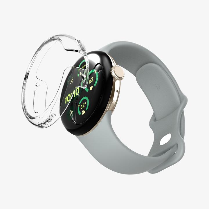 Produktbild Spigen Thin Fit crystal clear - Google Pixel Watc