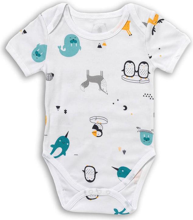 Produktbild Schlummersack Bio Baby-Bodys kurzarm 5er-Pack (80)