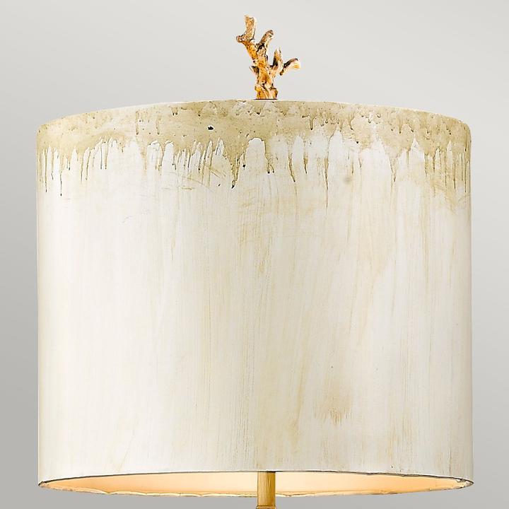 Produktbild Elstead Lighting Trellis Stehleuchte E27 Kitt Patina und Blattsilber (E27)