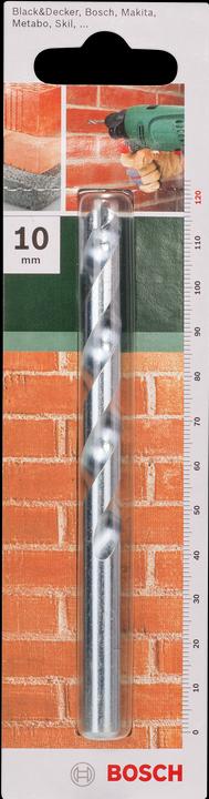 Actual product image Bosch Zubehör Masonry drill bit according to ISO 5468 D= 10.0 mm L= 120 mm (8 mm)