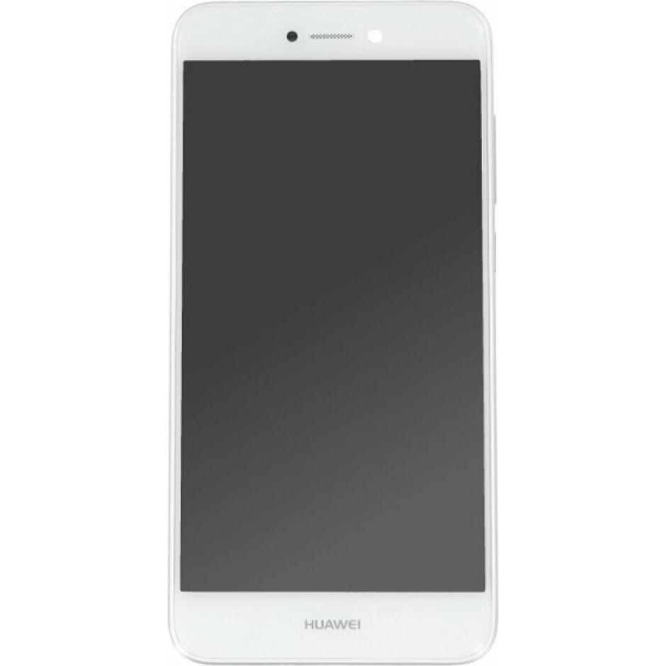 OEM Display-Einheit + Rahmen für Huawei P8 lite 2017 weiss (Huawei P8 Lite (2017)), Mobilgerät Ersatzteile, Weiss