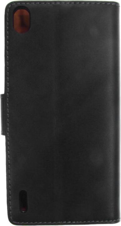 Immagine prodotto OEM Custodia a libro in pelle sottile per Huawei P7 - nero 4250710553983 (Huawei Ascend P7)