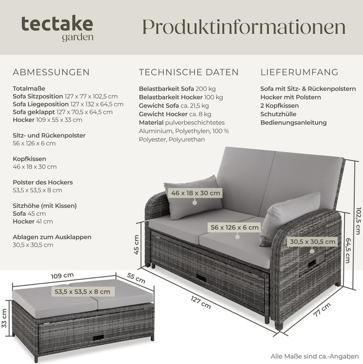 Produktbild tectake Kreta