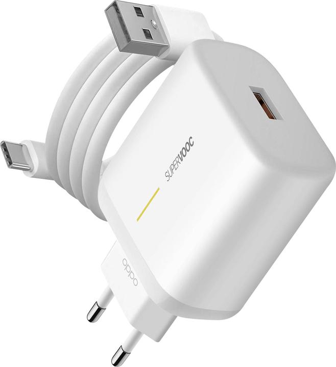 Actual product image OPPO VCA7JAEH 65W Charger + DL129 Cable (65 W)