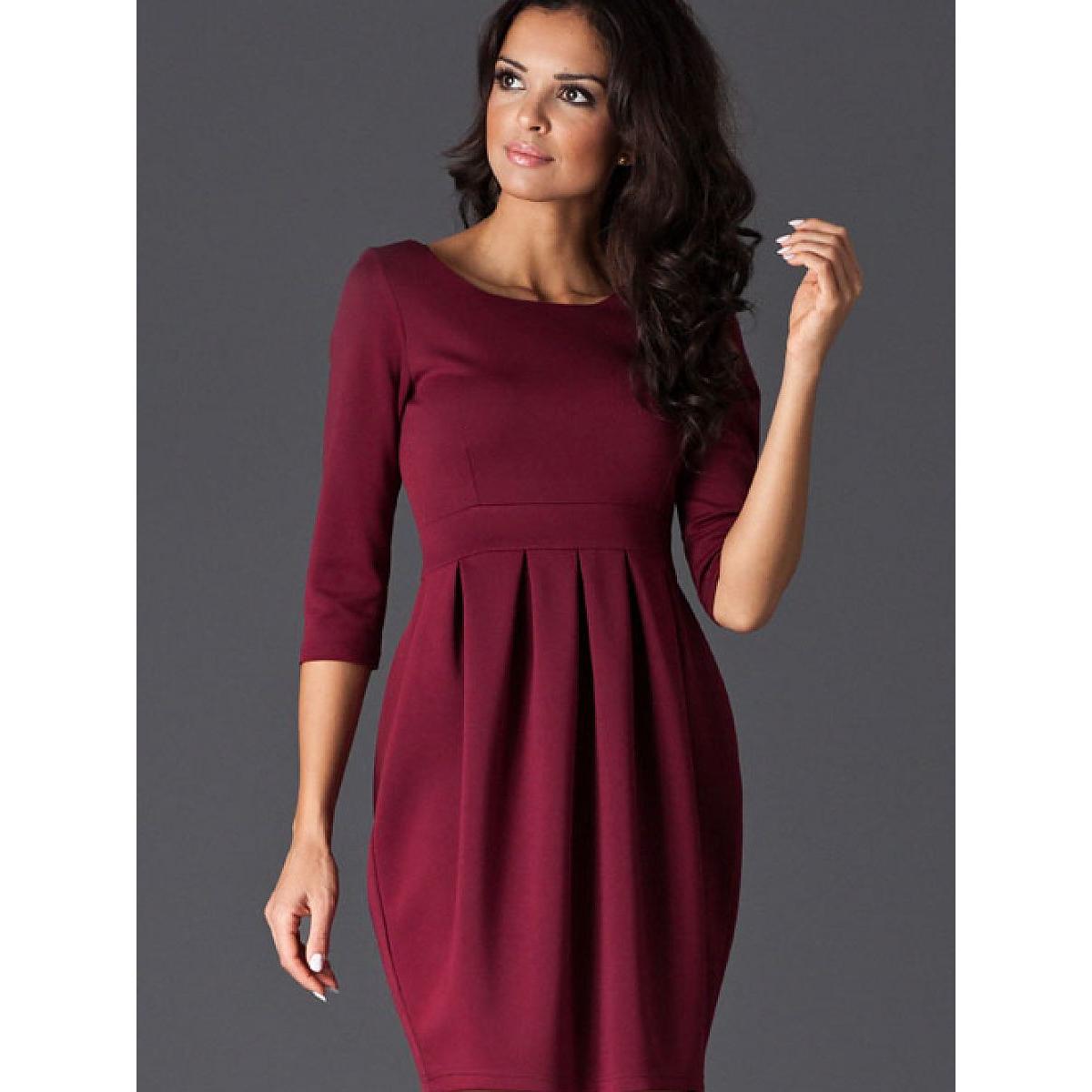 Figl, Damen, Kleider, Alltagskleid, Rot, (XL)