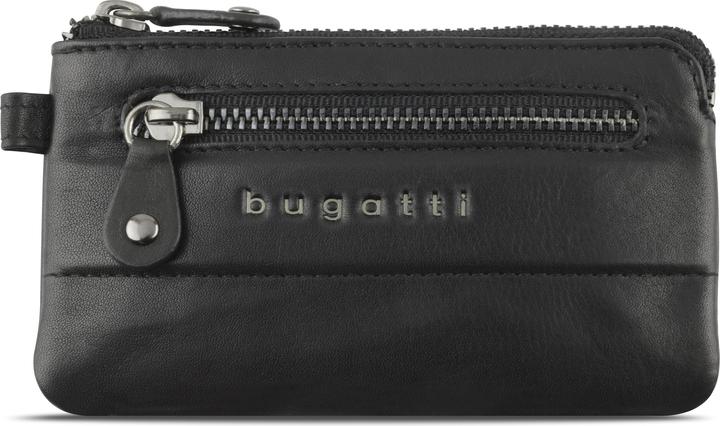 Actual product image Bugatti Nome leather key case 12 cm