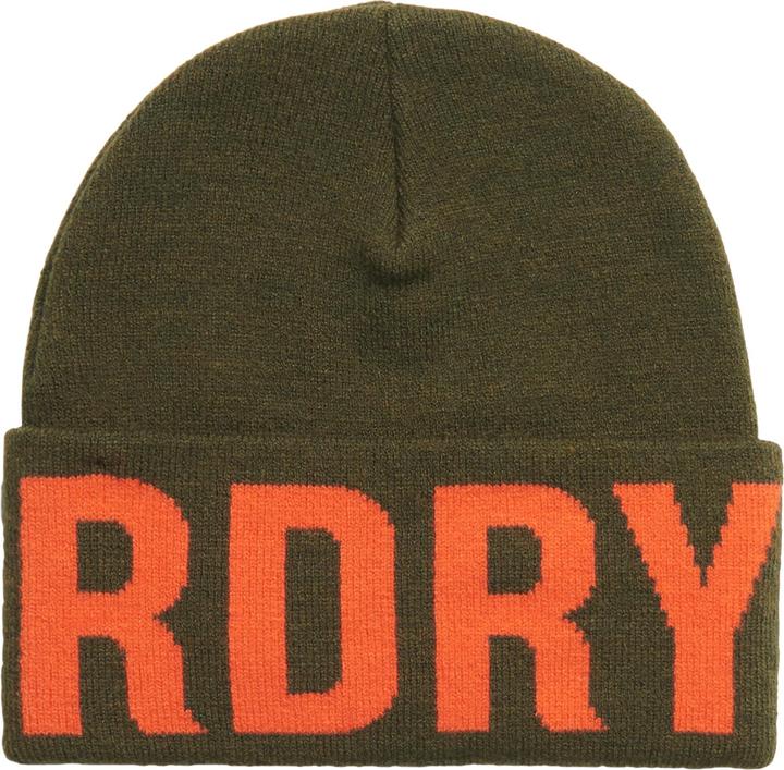 Superdry Branded Knitted Beanie Hat