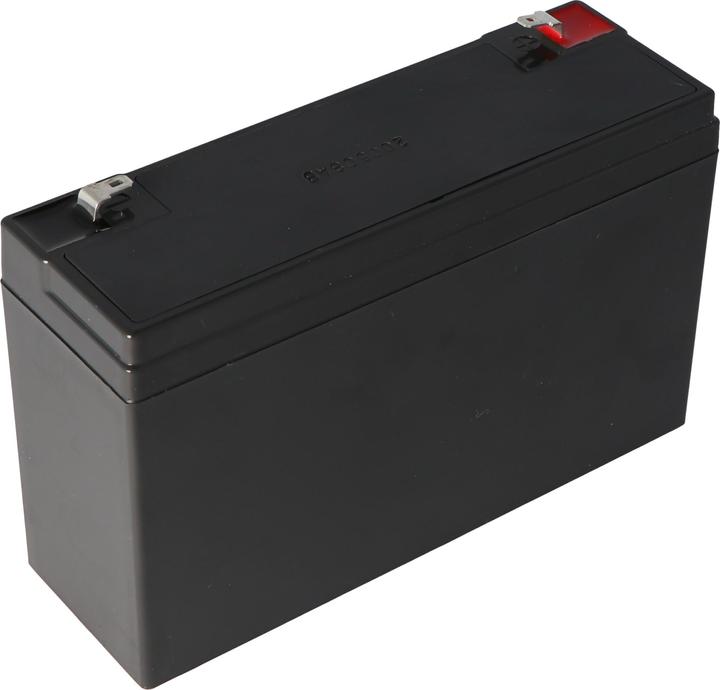 Actual product image Kung Long WP12-6S Lead Battery 6 Volt 12Ah with Faston Contact 4,8mm (6 V, 12 Ah)