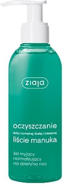 Actual product image Ziaja Manuka Tree Cleansing Gel ( Oily And Mixed Skin ) - Cleansing Gel (Cleansing gel, 200 ml)