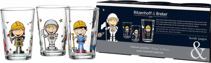 Actual product image Ritzenhoff & Breker Kindergläser Berufe Jungen