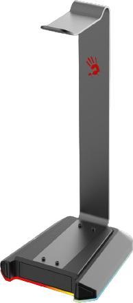 Immagine prodotto A4Tech BLOODY GS2L schwarz / Kopfhörerständer / RGB / USB-C / 27,5 cm