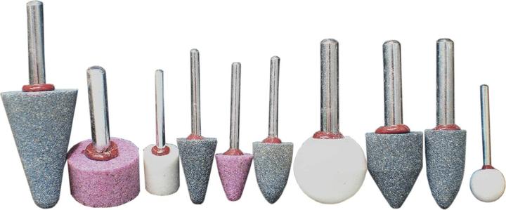 HTI-Living Schleifstein-Set 10 tlg. passend für Bohrmaschine