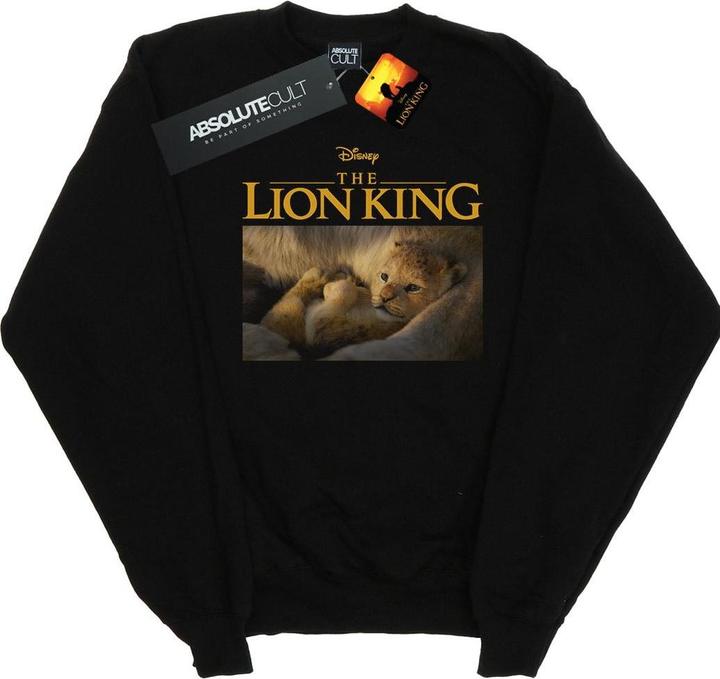 Actual product image Disney Mens The Lion King Movie Baby Simba Photo Sweatshirt (XL)