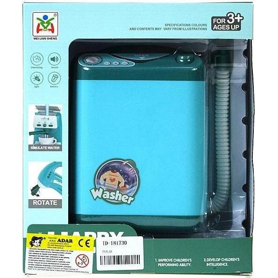 Teka Batteriebetriebene Waschmaschine, Licht, Ton