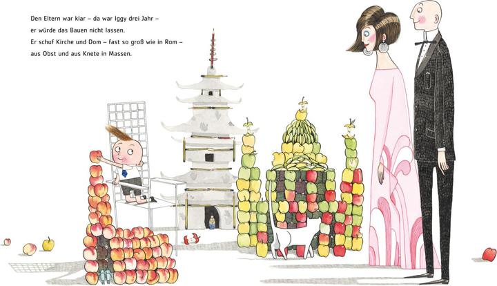 Actual product image Iggy Peck, Architekt (German, Andrea Beaty, 2020)
