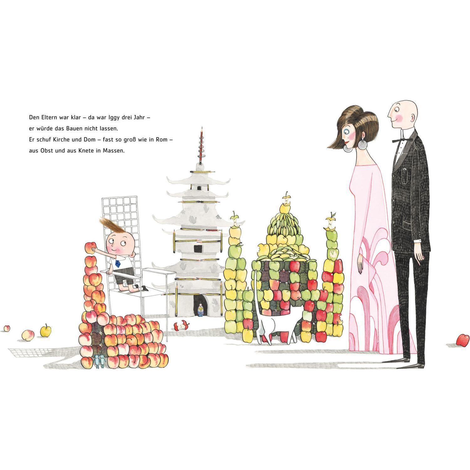 Thumbnail - Iggy Peck, Architekt, Kinderbücher von Andrea Beaty