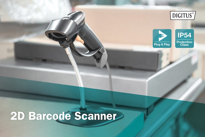 Produktbild Digitus DA-81002 (QR-Code, 1D-Barcodes, 2D-Barcodes)