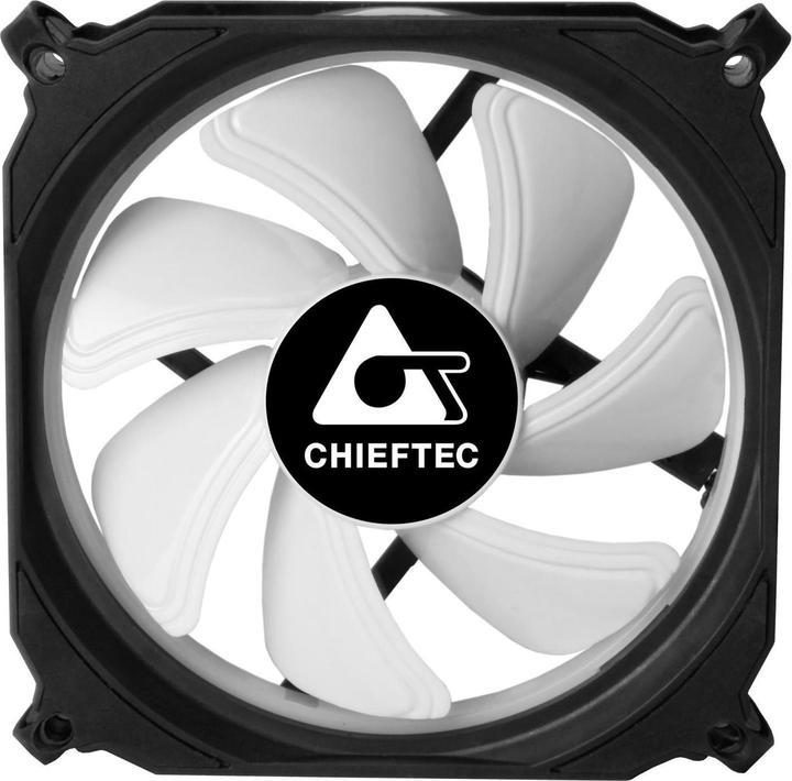 Actual product image Chieftec CF-3012-RGB (120 mm, 3 x)