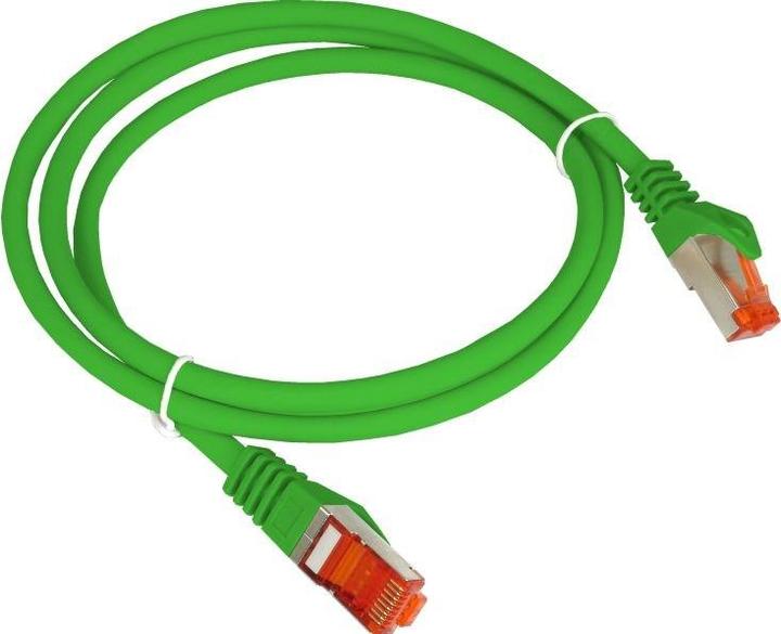Produktbild Alantec KKS6ZIE025 Patchkabel FUTP Kat6 PVC 025m grün (F/UTP, CAT6, 0.25 m)