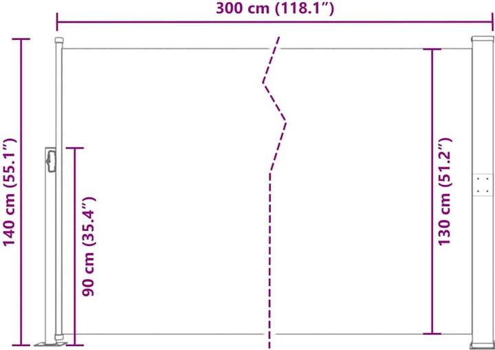 Immagine prodotto vidaXL Alfonsina (3 m)
