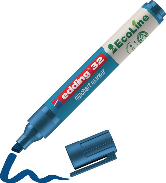 Produktbild Edding Flipchart Marker 32 (Blau, 1 mm, 1 x)