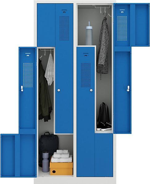 Produktbild eurokraft basic Z-Schrank (80 cm, 180 cm)