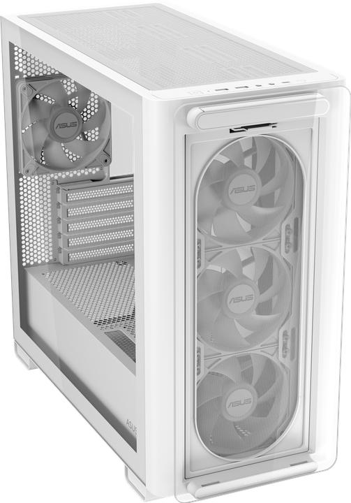 Actual product image ASUS Go A23 PLUS TG ARGB WHITE (Mini-ITX, mATX)