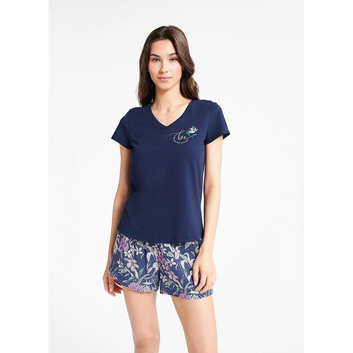 Henderson, Damen, Pyjama, Pyjama, Blau, (L)