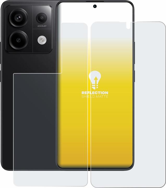 Actual product image upscreen Reflection Shield Protector Matte (1 pcs., Xiaomi Redmi Note 13 Pro 5G)