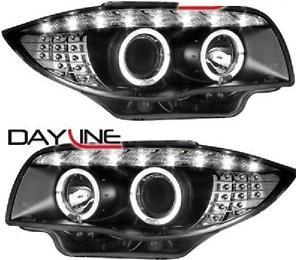 Actual product image Junyan BMW E87 - Angel Eyes Headlights