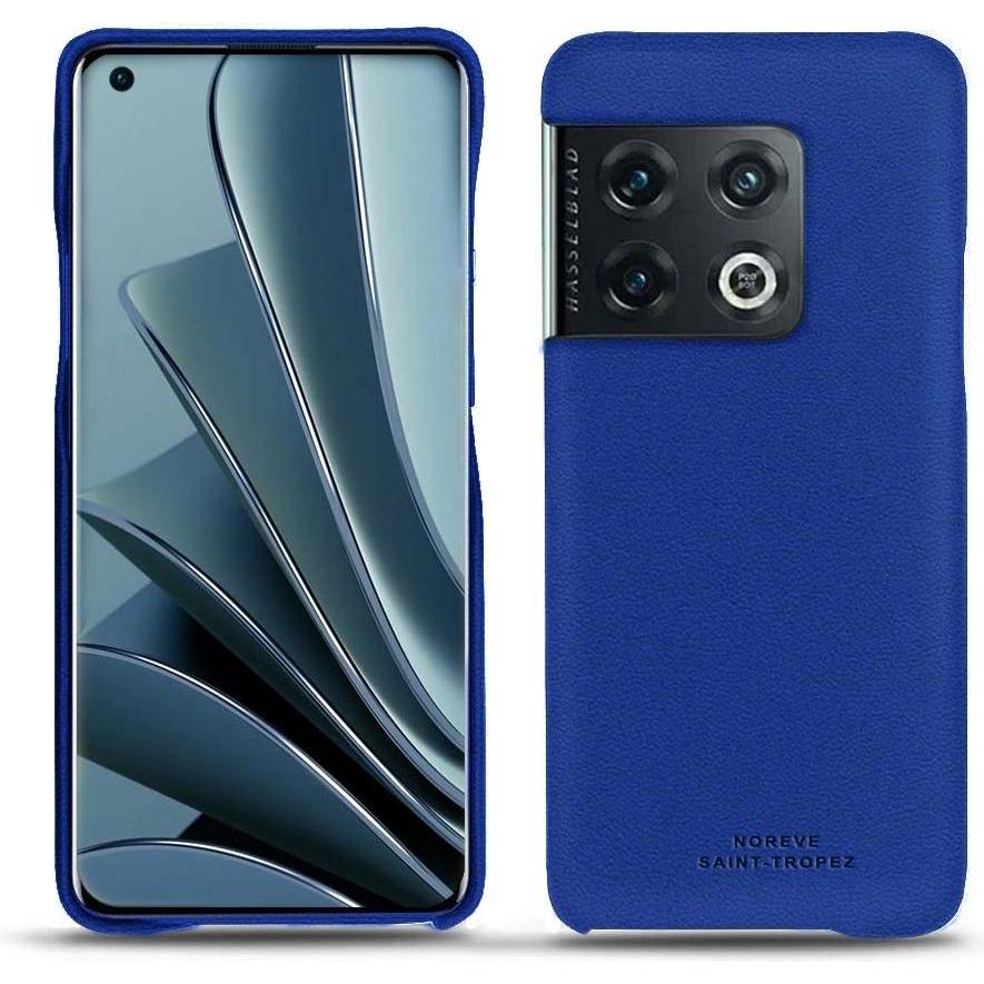 Thumbnail - Noreve Lederschutzhülle (OnePlus 10 Pro), Smartphone Hülle, Blau