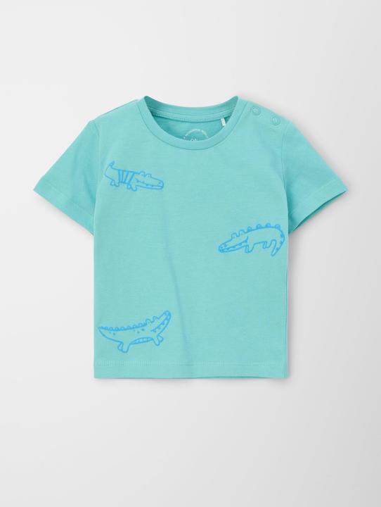 S.Oliver T-Shirt Krokodil türkis (62)
