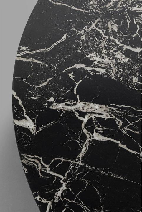 Image du produit Kare Design Couchtisch Schickeria Marmor Schwarz Ø80cm