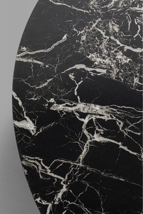 Produktbild Kare Design Couchtisch Schickeria Marmor Schwarz Ø80cm
