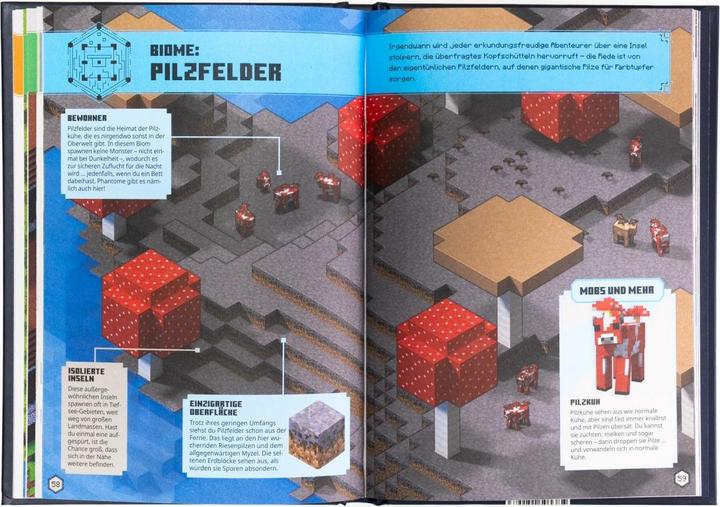 Produktbild Minecraft Entdecker Handbuch (Deutsch, Minecraft, Maxi Lange, Mojang Ab, 2024)