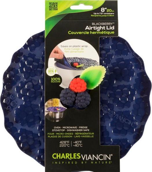 Charles Viancin BERRIES 20 cm Silikon-Deckel Blau