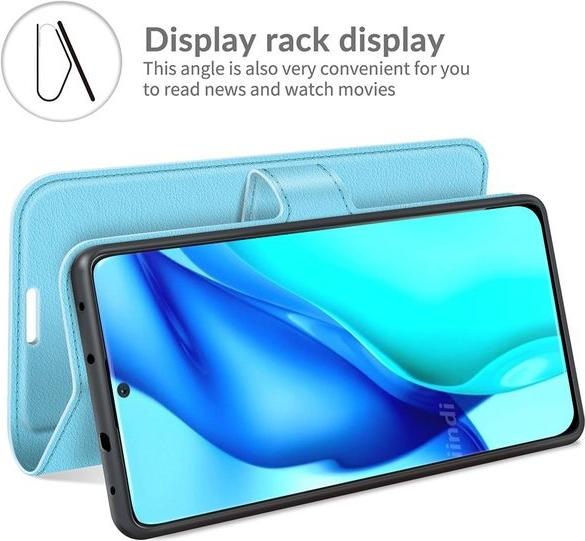 Produktbild MU Classic Litchi Leder Bookcover Series (Huawei P50 Pro)