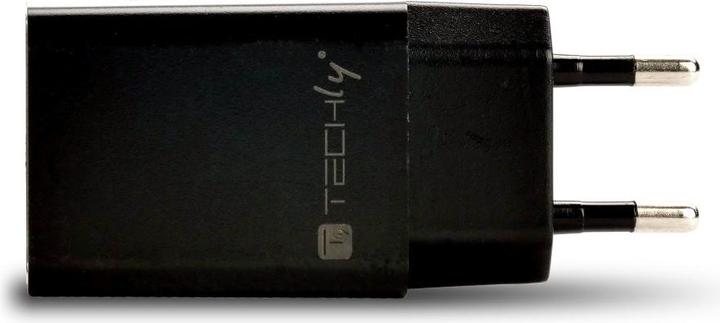 Produktbild Techly USB-A Wandladegerät 5V 2.4A für Smartphone oder Tablet (12 W)