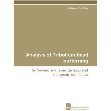 Analysis of Tribolium head patterning, Fachbücher