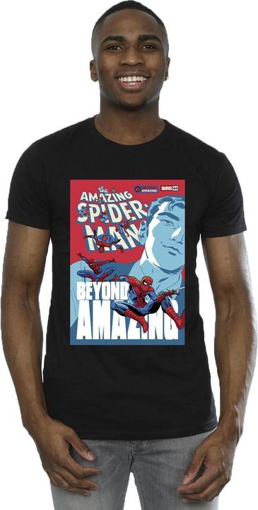 Produktbild SpiderMan Beyond Amazing Cover TShirt (M)