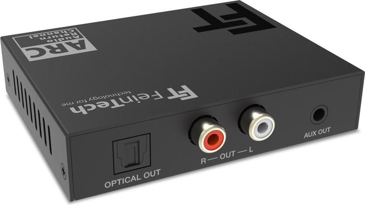 Actual product image FeinTech AX130 HDMI ARC Audio Adapter (OPT | Cinch | AUX)