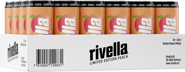 Image du produit Rivella Peach Zero (24 x 33 cl)