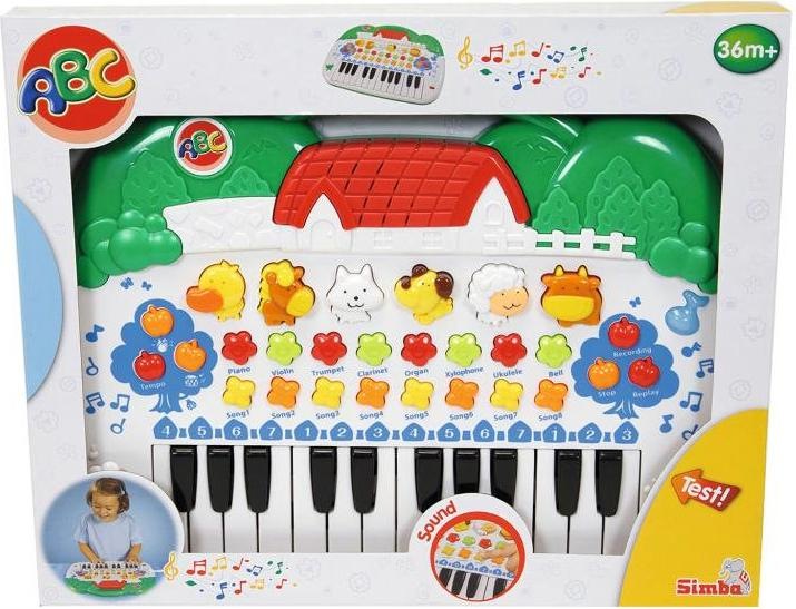 Actual product image Simba ABC Animal Keyboard (English)