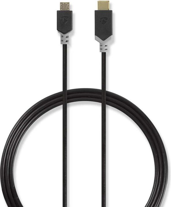 Cavo USB Tipo B 3m | USB 2.0 High Speed 480Mbps | Nero PVC