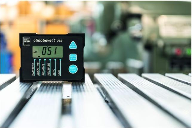 Actual product image Tesa Technology Clinometer CLINOBEVEL 1 USB